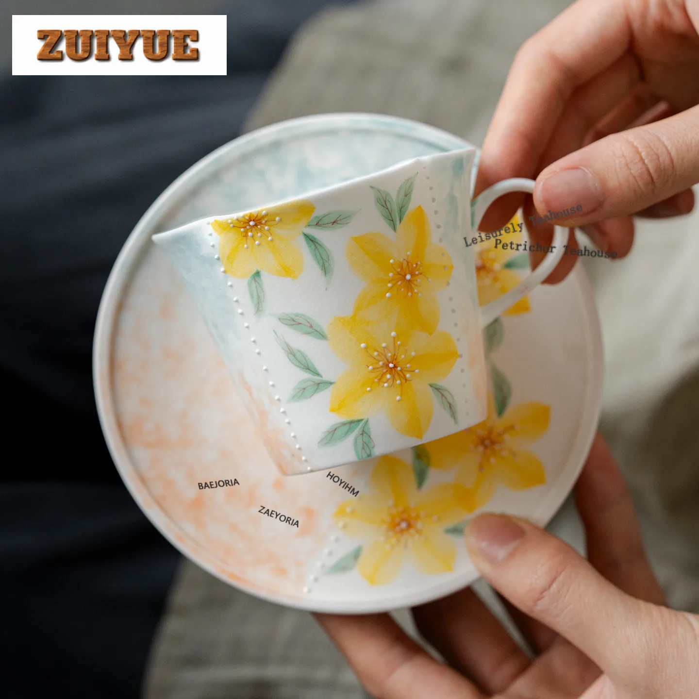 tasse-a-cafe-doree-peinte-a-la-main-de-140-ml-avec-soucoupe-ensemble-de-tasses-a-poignee-pour-couple-kit-de-tasses-et-soucoupes-pour-le-the-de-l'apres-midi-vaisselle-artisanale
