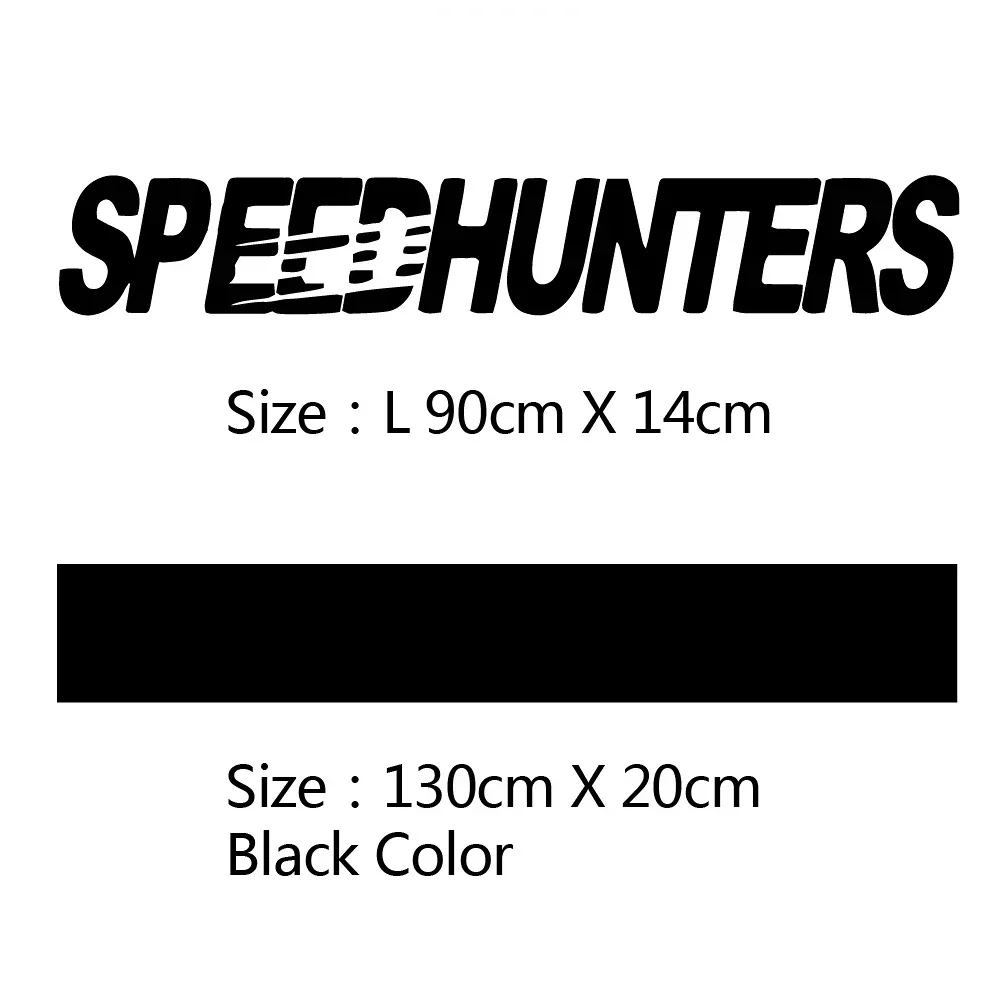 Fashion Car Stickers Speed hunter Frase Auto Front WindShield Vinyl Stickers Car Decal Speed Hunter Sticker Sunshade stickers