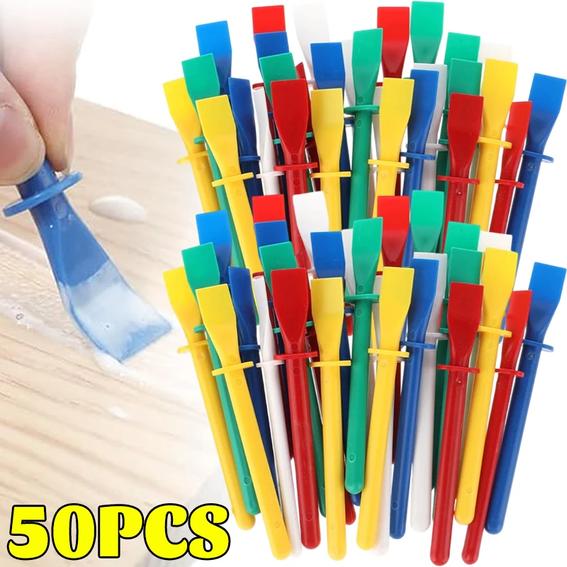 

Handheld Glue Spreader Leather Glue Brush Portable Glue Smear Sticks Applicator DIY Craft Painting Mixing Scraper Gluing Tools