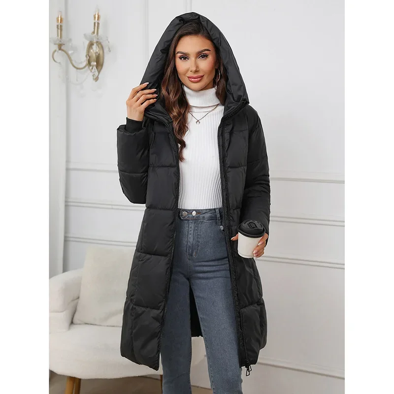 

Women Long Coat New Autumn Winter Parkas Female Thick Down Cotton Coat Femme Casual Short Warm Thick Outerwear Ladies jacket Top