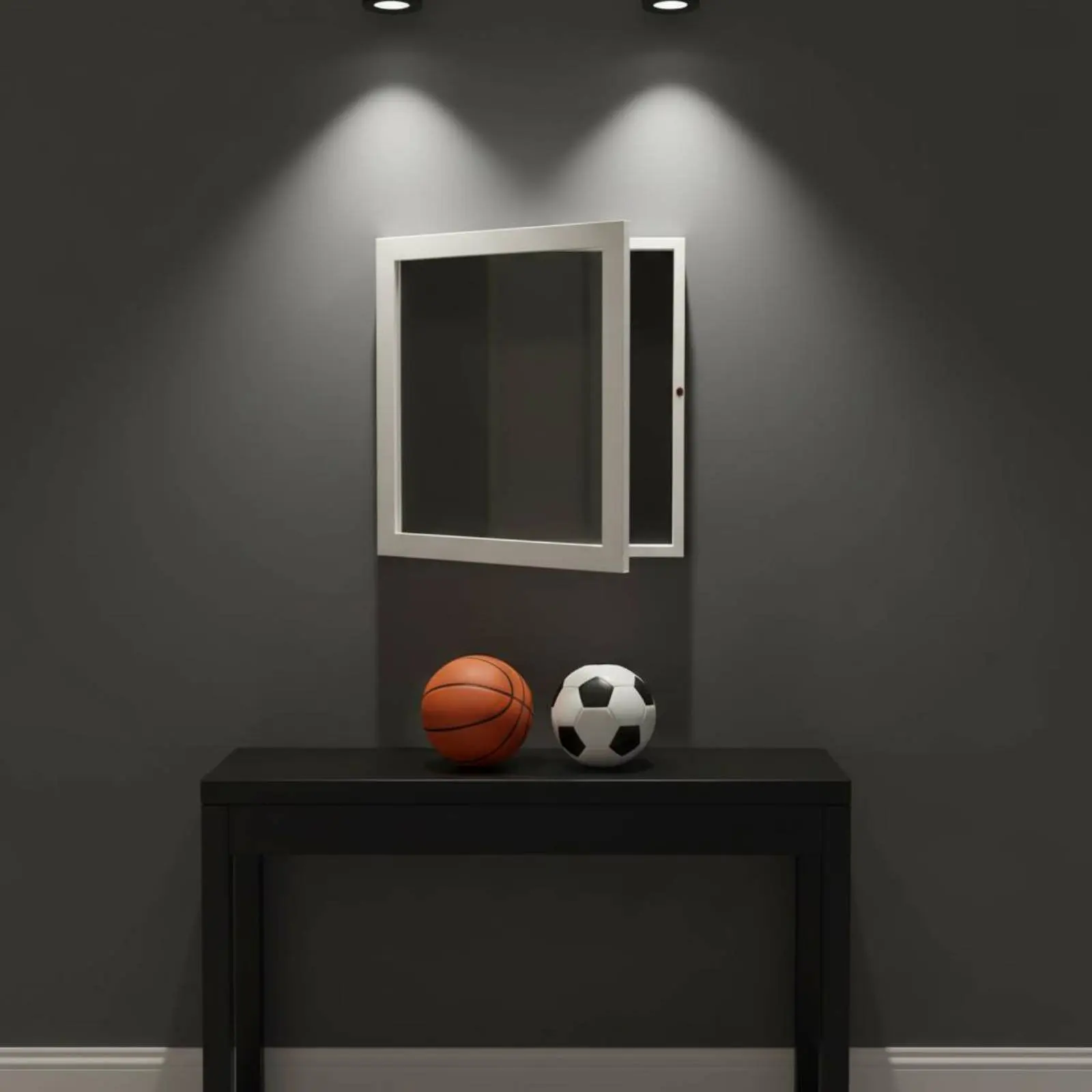 Sports Jersey Frame Flip Cover Shirt Display Frame Shadow Box Easy to Assemble