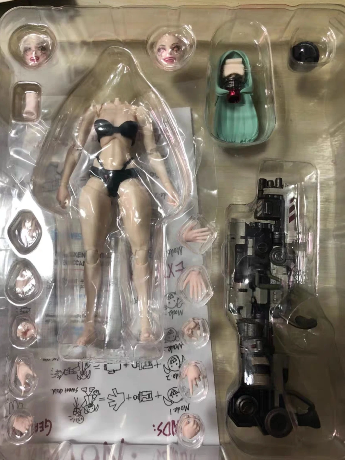 2025 العلامة التجارية الجديدة روماني X البقر 1/12 مقياس معركة أنثى الجندي بندقية فتاة جيسيكا 6 ''مجموعة كاملة Cyberpunk عمل نموذج لجسم اللعب