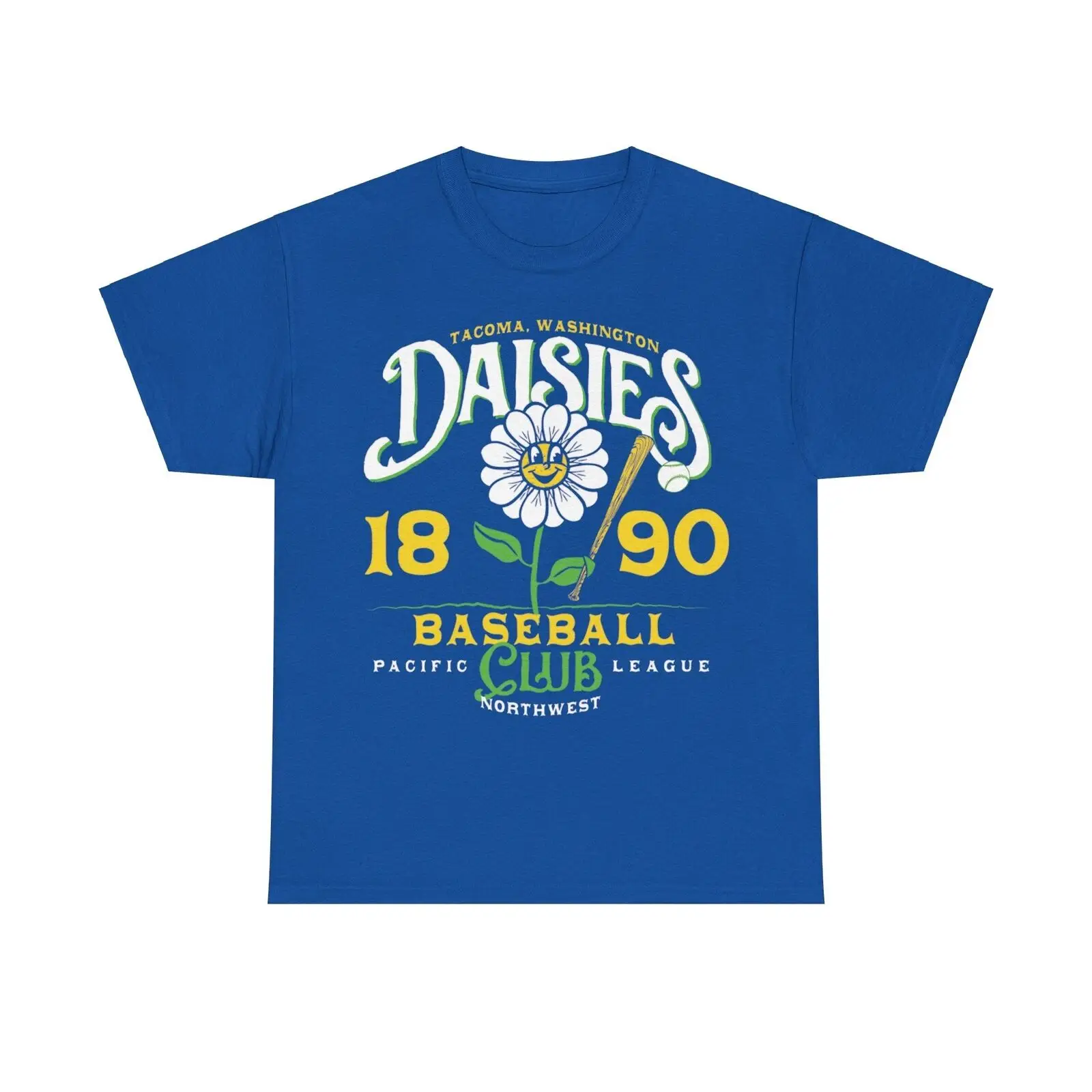 Tacoma Daisies Est 1890 Washington Baseball T shirt