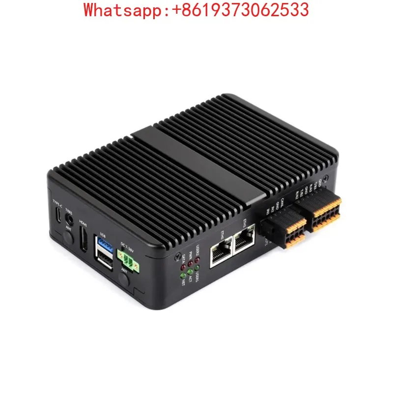 

Промышленный компьютер с двумя портами Gigabit/2.5G Ethernet на базе Raspberry Pi CM5, поддерживает вывод 4K-изображения и модули 4G/5G