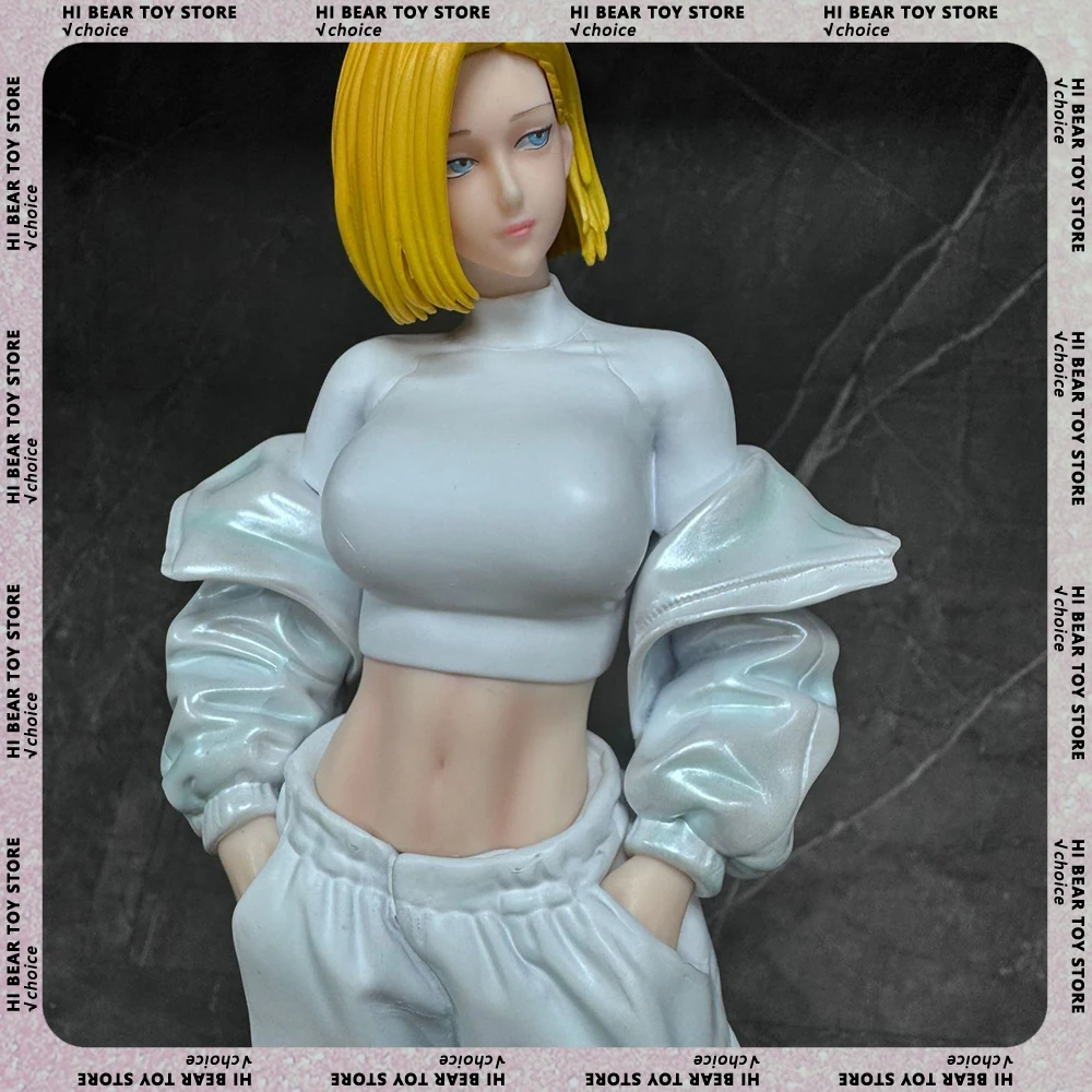 

Новые фигурки Dragon Ball, Android 18, спортивный костюм, Android 18, фигурка аниме, модели, статуя, коллекционные игрушки, украшение для стола, подарки