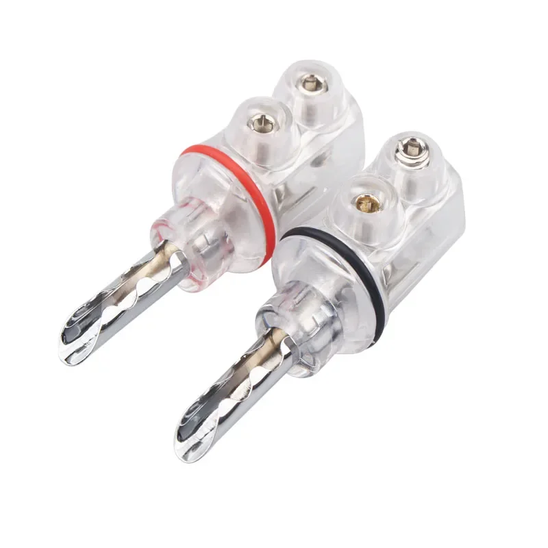 8 Chiếc Đồng Chuối Cắm Không Hàn Có Âm Thanh HiFi Loa Kết Nối Cáp 8Mm