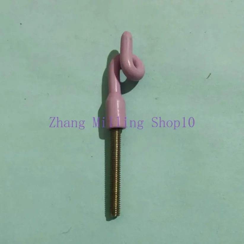 M4 Therad Ceramic Pigtail Ring Porcelain Circle Wire Guide Eyes Bolts Eye Nut Screw Porcelain Pigtail 95 Porcelain