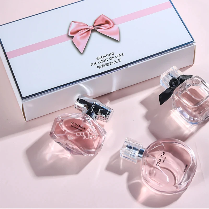 Arab Parfum Gift Box Women Charming Floral Fruity Chypre Scent Body Spray Long-Lasting Fragrance Pheromone Light Parfumes Set