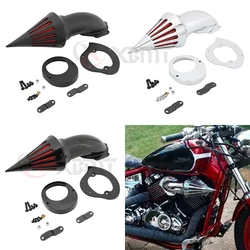 Motorcycle Accessories Spike Air Cleaner Intake Kit For Yamaha V-Star 650 XVS650 1986-2012