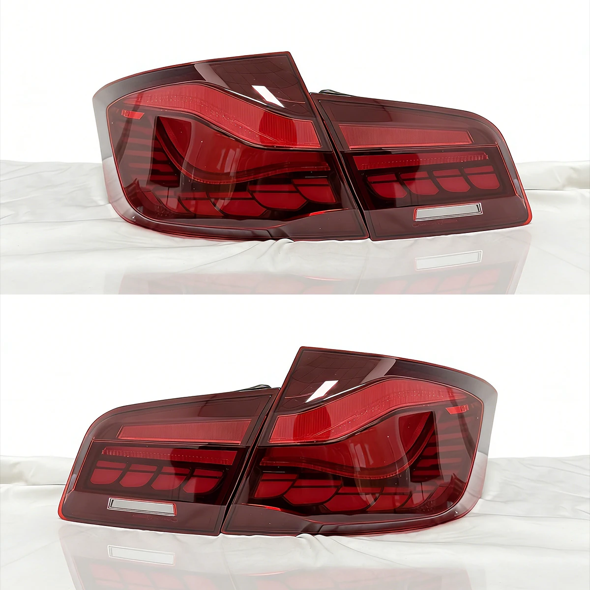 

GTS Dragon Scale LED Tail Lights For BMW 5 Series F10 2011-2017 Plug And Play Rear Lamp Replacement