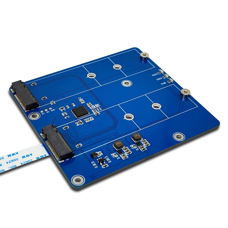Raspberry Pi 5 PCIE M.2 (dual-way) solid state drive extended version NVME protocol