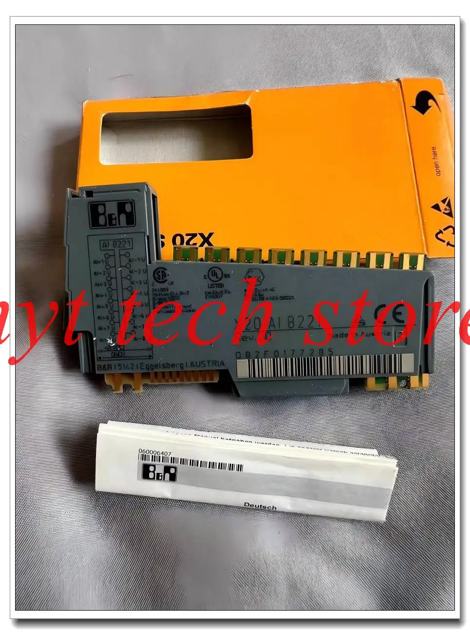 X20AI8221  Original   Digital quantity terminal module,tested before shipment