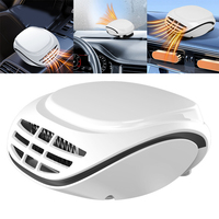 Portable Car Heater 12V 120W Electric Heating Fan Automatic Windshield Dryer Defogging Demister Defroster For Car Accessories