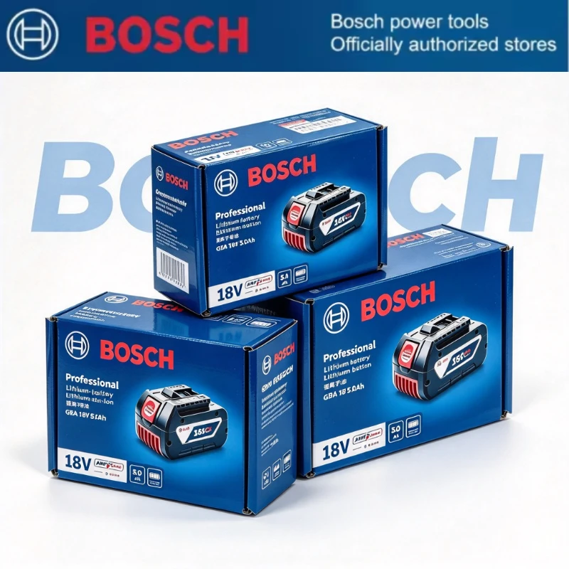 100%Bosch Replacement Battery 18V 5.0Ah ProCORE BAT618 Lithium Battery For Bosch 18V Grinder Circular Saw Electric Tools