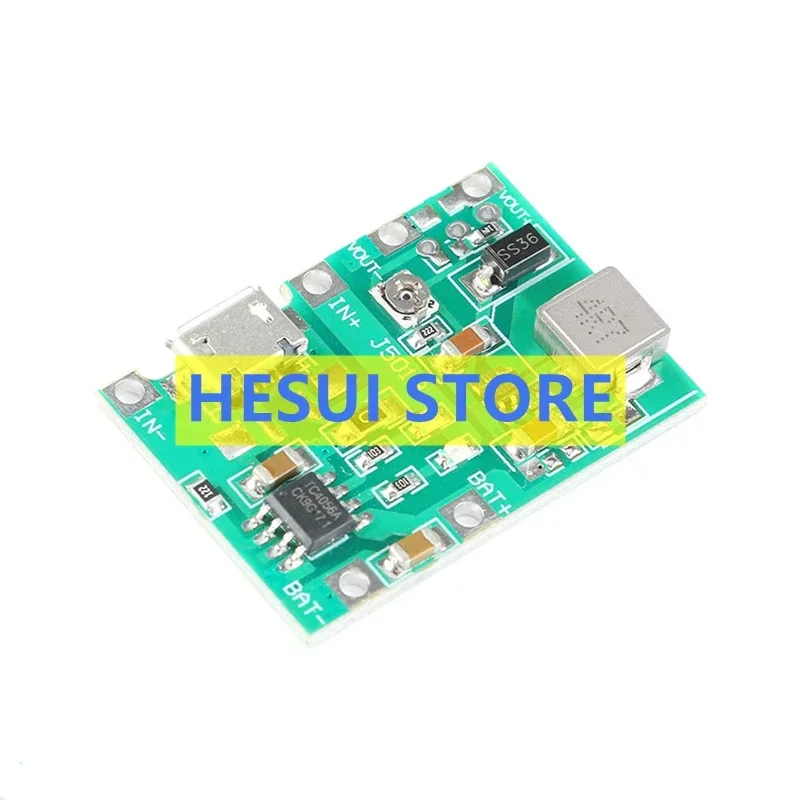 3.7V 5V Litre 9V multimeter Modified 18650 lithium battery charging boost discharge integrated adjustable Module 2A