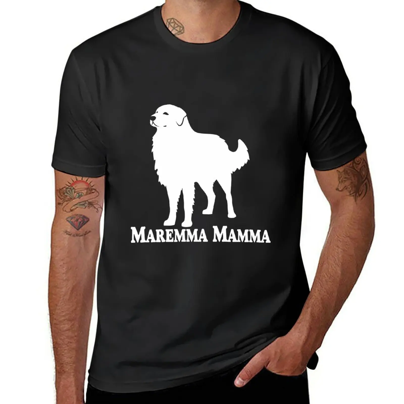 

Maremma Mama | NickerStickers on Redbubble T-Shirt quick drying sports fans mens tall t shirts