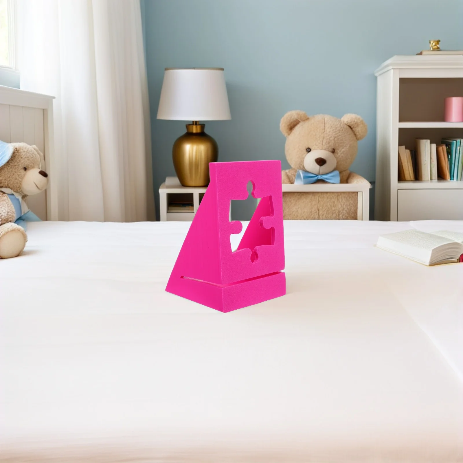 

Box Stand Wide Base Board Display Rack For Posters Lid Storage Puzzle Accessory Holder Puzzle Box Organizer Game Display