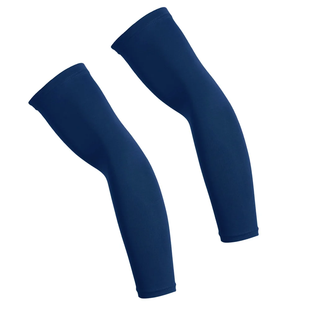 

1 Pair Sun Protection Elbow Guard Sleeve Padded Arm Compression Support Breathable Flexible Impact Resistant For Sports Fitness