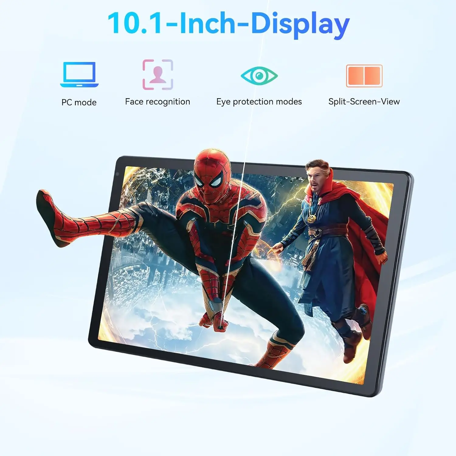 URAO C109 10 pouces tablette Android 15 tablette PC 24GB RAM 128GB ROM 1TB étendre le processeur octa-core Widevine L1 double caméra BT WiFi