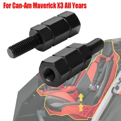 2Pcs อะลูมินัมอัลลอย1.77 ''ที่นั่ง Riser สำหรับ Can-Am Maverick X3 2018-2021 X3 Max R RR/900 HO 2018สีดำหรือ Sliver Lift Up UTV ที่นั่ง