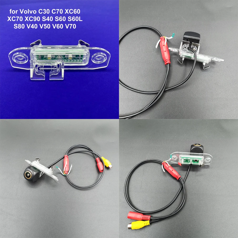 170-Grad-AHD-1080P-CVBS-Rückfahrkamera für Volvo C30 C70 XC60 XC70 XC90 S40 S60 S60L S80 V40 V50 V60 V70 mit Spur-/Linienführung – Detail 2