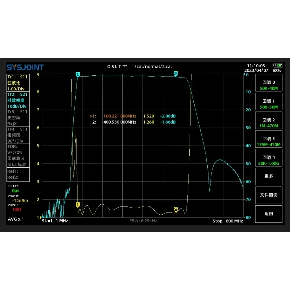 BPF108MHz-400MHz Filtro passa banda, anti-interferenza, per ricezione