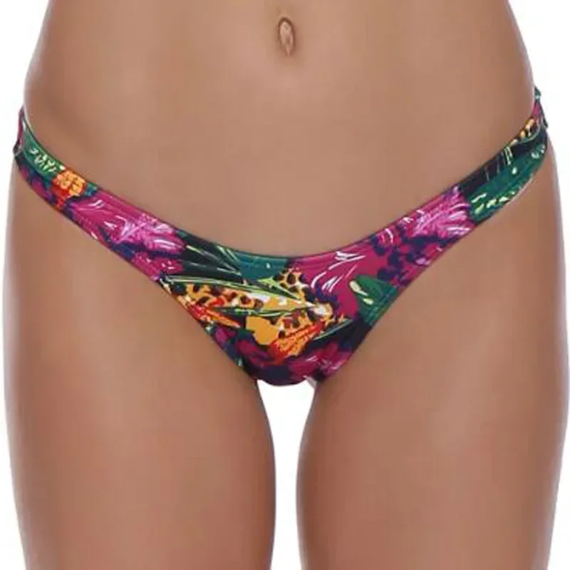 Wholesale Sexy Women Bikini Brazilian Cheeky Bottom Thong V Swimwear Swimsuit Panties Briefs Bikini Panties cheeky Swim Trunks