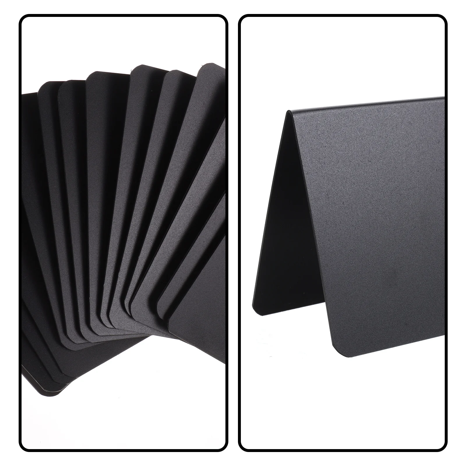 12Pcs Mini Chalkboards Drawing Multifunctional Display Blackboards for Home Decor and Menu Mini Chalkboards