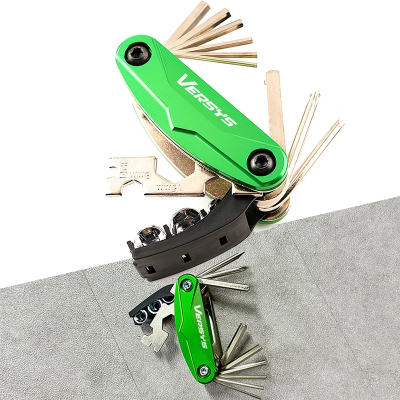 

For Kawasaki Versys 650 1000 1100 X-300 250 Versys1000 Versys1100 SE Accessories Motorcycle Portable Tool Repair Screwdriver Set