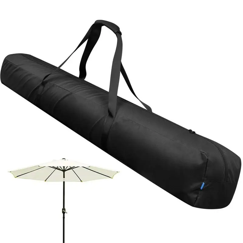 57 Inch Beach Umbrella Storage Bag Foldable Beach Parasol Bag Waterproof Carry Bag Umbrella Case Parasol Cover