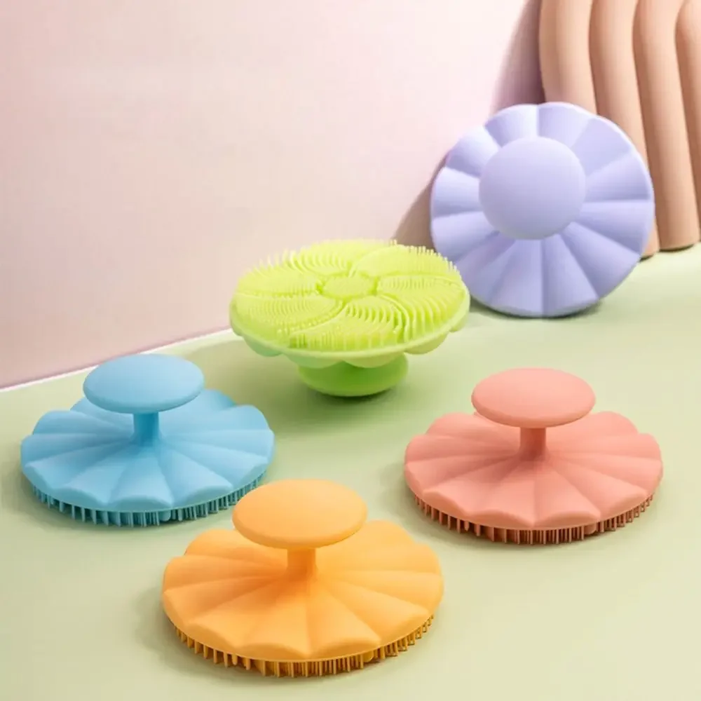 Escova de limpeza facial de silicone macio, para mulheres e homens, escova de massagem manual profunda, mini ferramenta multifuncional para cuidados c