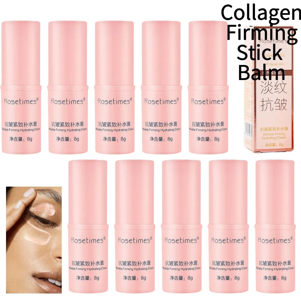 Collagen Firming Stick Balm Lifting Hydrating Skin Care Fine Line Instant  Portable Repair Moisturizing Multi Face Eye Bounce