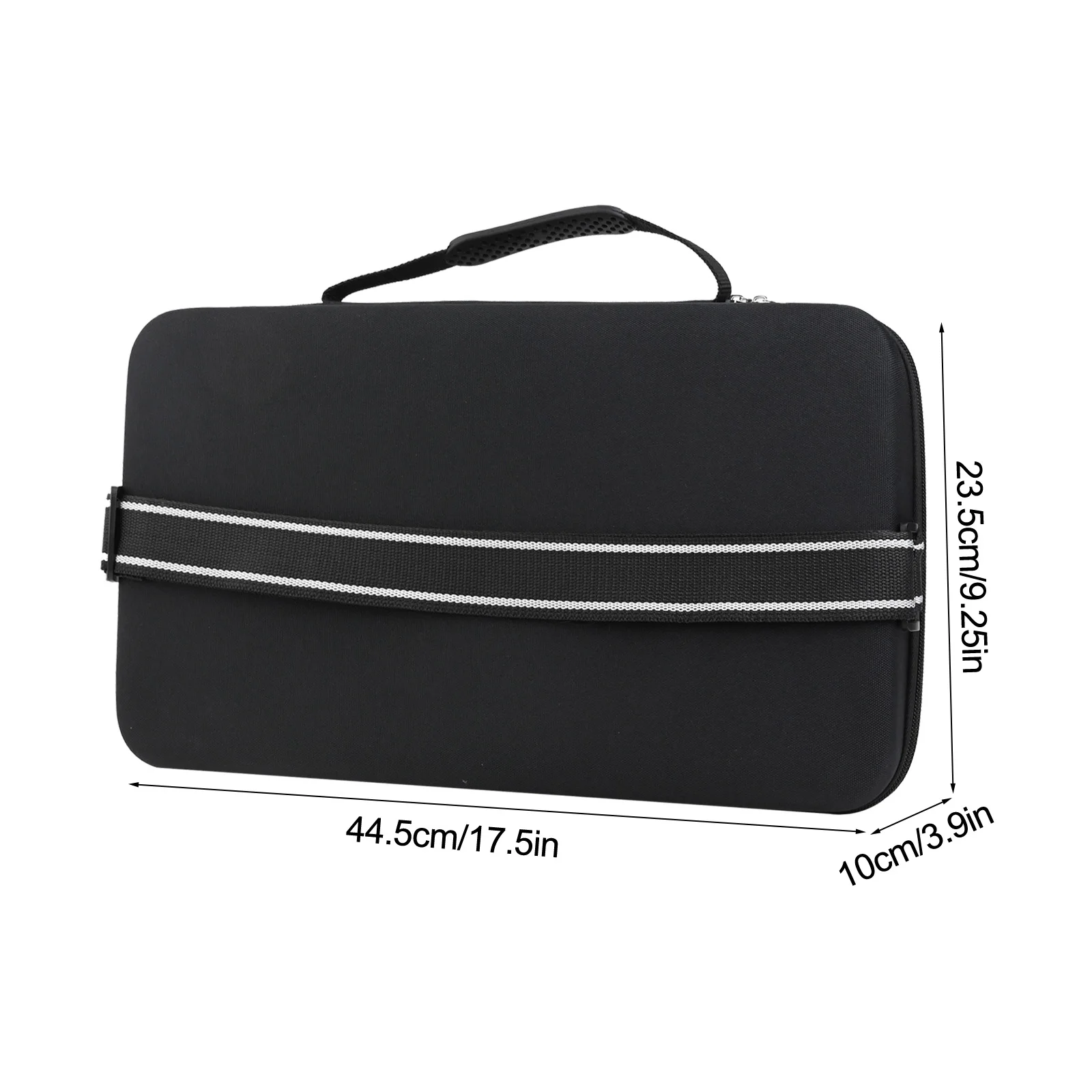 Fishing Racquet Case For Table Tennis Rackets Holds 4 Balls Lightweight Design Shock-Resistant Shell Storage For 2 Rackets