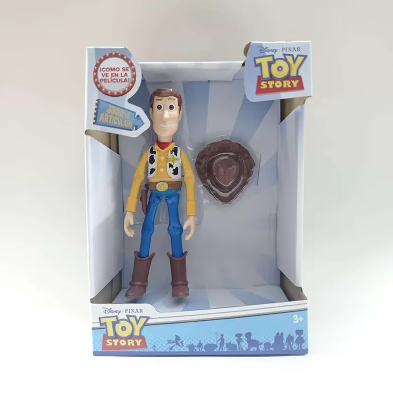 Cartoon Toy Story 3 Buzz Lightyear Woody Anime Figuur Desktop Speelgoed Model Ornament Kinderen Pop Collectibles Verrassing Vakantiecadeau