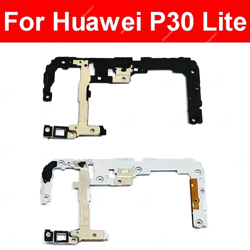 Cubierta de placa base para Huawei P30 Lite, MAR-LX1A, placa de marco de placa base, Cable flexible, pieza de repuesto