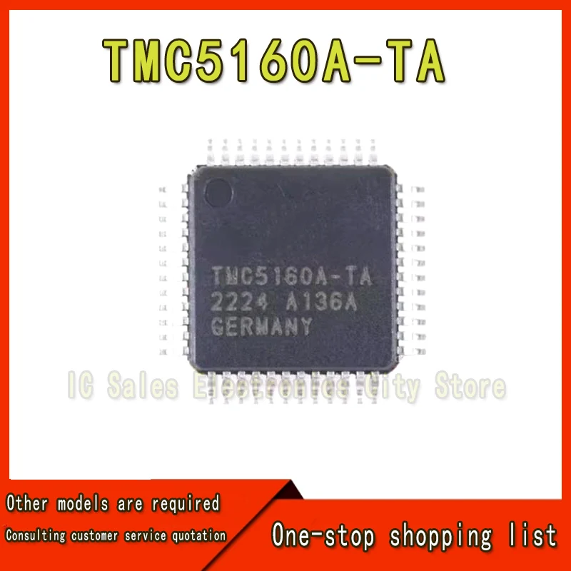 (1 pezzo) 100% nuovo TMC5160A-TA Tmc5160 Ta Tmc5160a Ta QFP-48