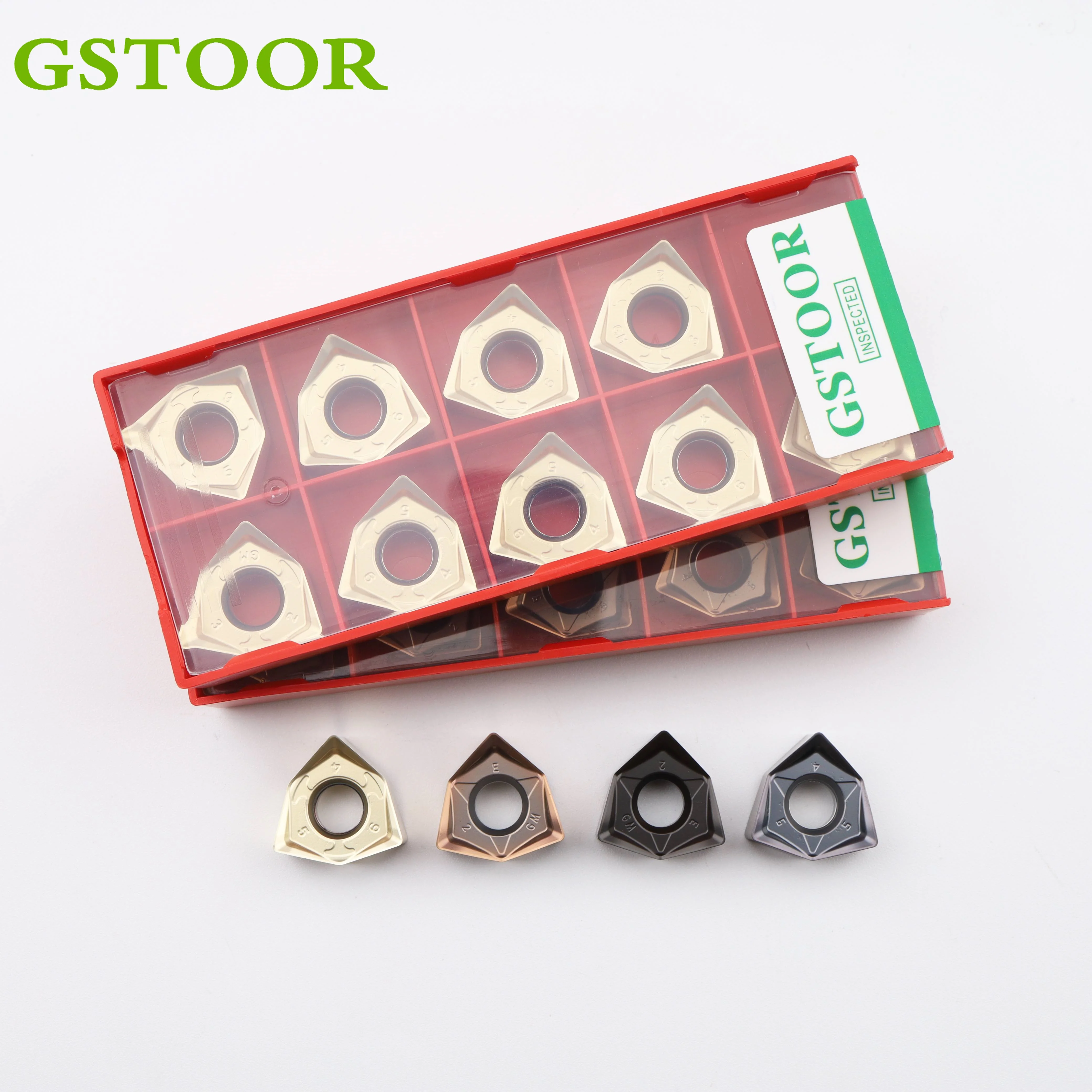 

10PCS WNMU080608-GM GM9030 GMZ25 GC5115 GH60 GLG20 CNC Lathe Milling Carbide Inserts Fast Feed Turning Tools Mill Cutter