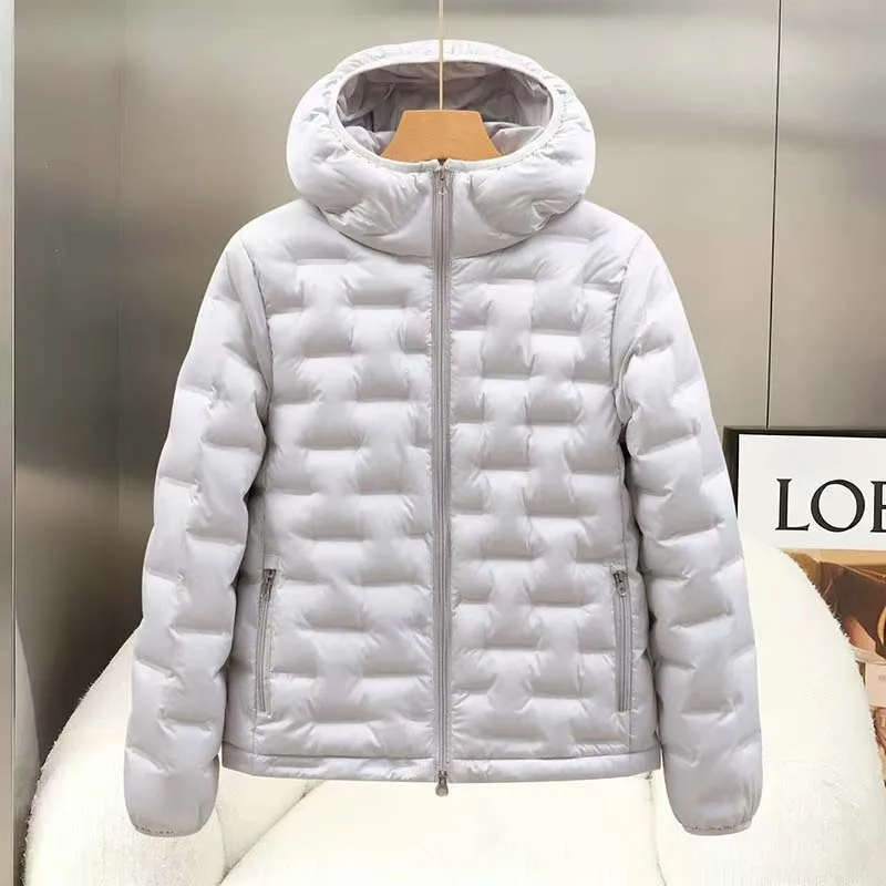 2026 Fashion Winter Short Parkas Women's New Down Cotton-padded Jacket Frivolous Coat Hooded Top Student Loose Bread Outerwear
