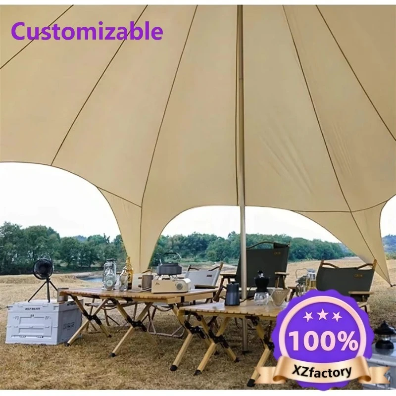 Factory Direct 2026 Top Rated10m 15m 20m Durable UV Resistant Waterproof Windproof Heavy Duty Outdoor Sun Shade  Marquee Party C