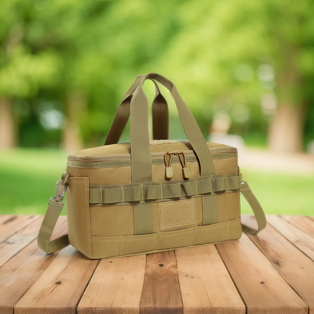Outdoor Heavy Duty Lunch Bag Insulated Thermal Cooler Bag Camping Cooler for Camping Picnic Beach Work Trip