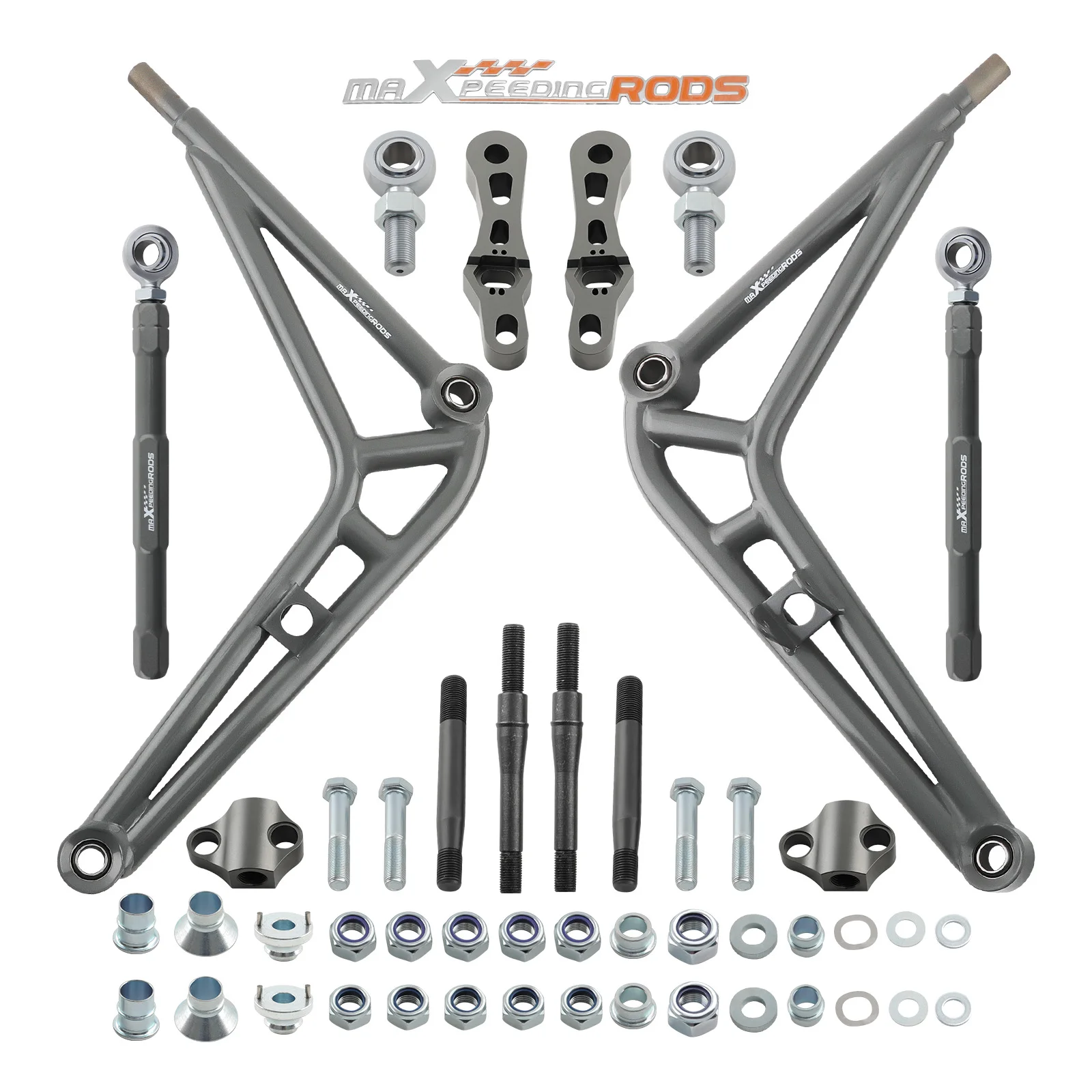 Maxpeedingrods Control Arm With Pillow Ball Bearings And Sway Bar Link Mounts For BMW E46 330i