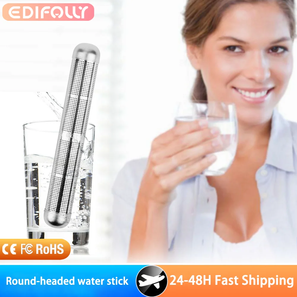 

Фильтр-стик для воды с щелочным водородом, очиститель воды для всей семьи, из нержавеющей стали, повышающий pH, заряженный структурированный очиститель