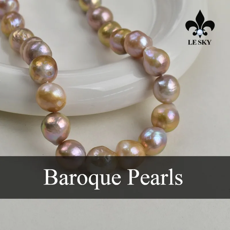 

Baroque Pearls Bead Water Drop Natural Freshwater Pearl Loose Spacer Beaded for Making DIY Jewerly Necklace Earrings 10-11mm