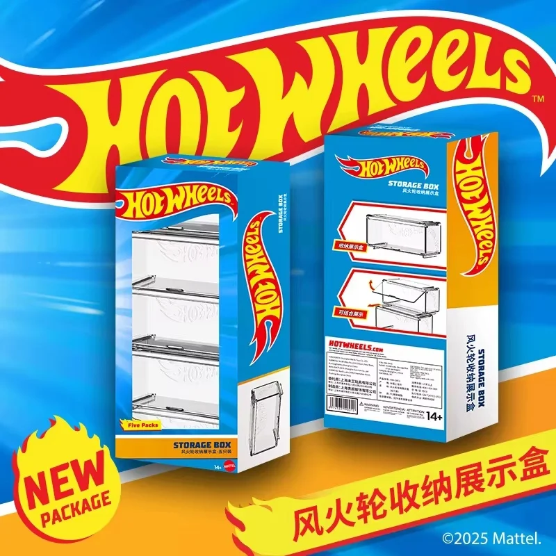 Nuova vendita scatola di immagazzinaggio Hot Wheels per ragazzi vetrina combinazione arredamento della stanza macchinine modello organizzatore festival regalo di festa
