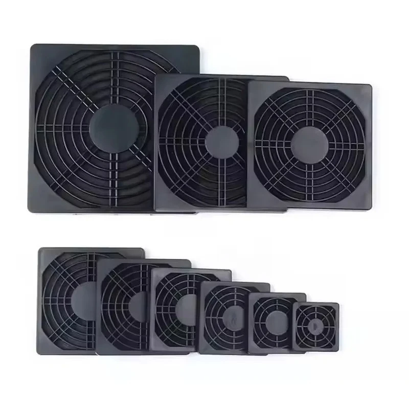 Custom 40mm 60mm 80mm 90mm 120mm 150mm 200mm Computer Fan Dust Cover 3 in 1 Dust Sponge Filter Fan Colander