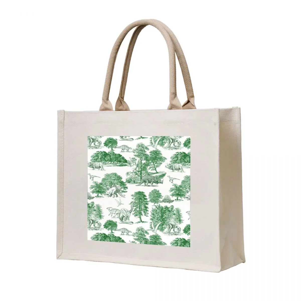 

The Jurassic in the 18th century. Tote Bag bags woman 2025 bags luxury women tote bag screen