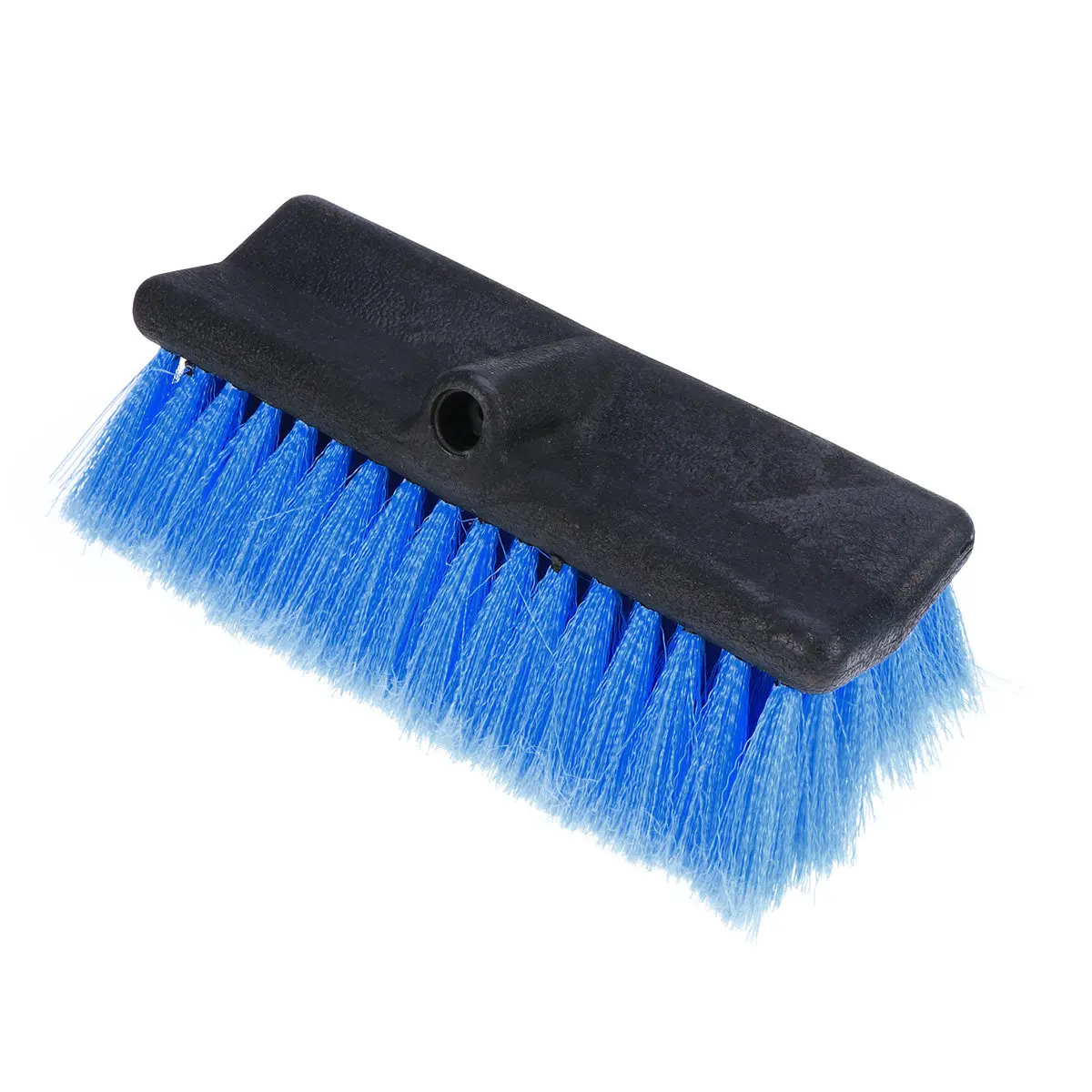 Ergonomic Car Wash Brush with Dense Hard Fiber Head for Deep Cleaning Cars Boats Decks Siding Kitchen Auto Scrub Brush
