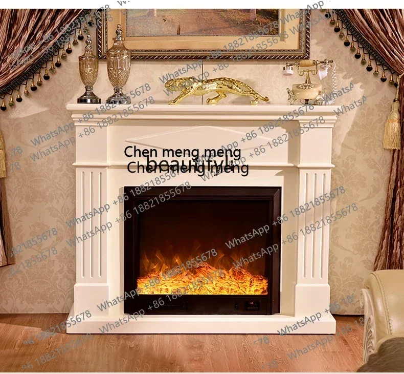 ss 8617 French fireplace decorative cabinet, merican fireplace rack simulation fire electronic fireplace core home customiza