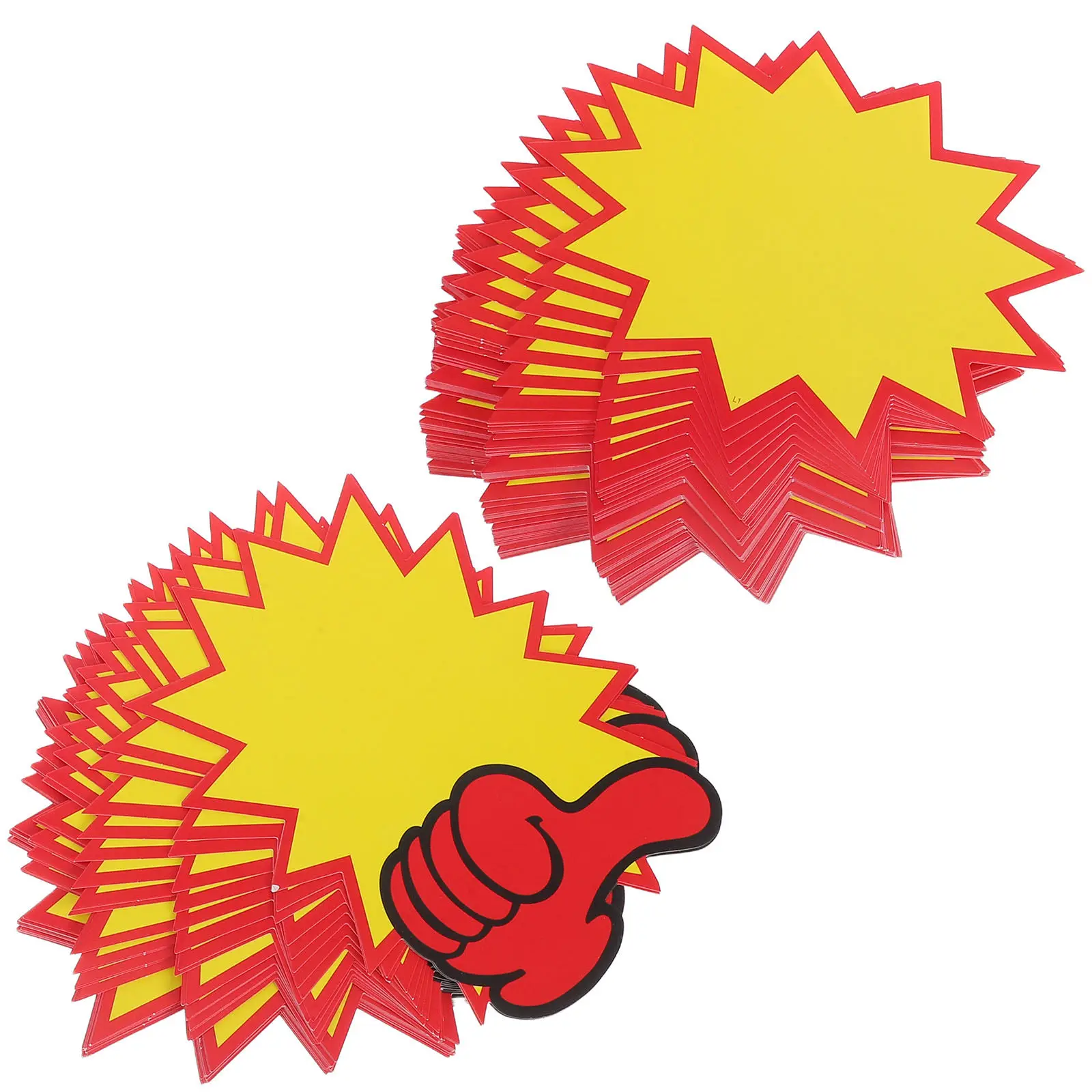 

100 шт. двусторонних ценников, стираемые, с возможностью письма, для розничной торговли, с ярким дизайном рамки, для использования в супермаркетах и на распродажах в гаражах