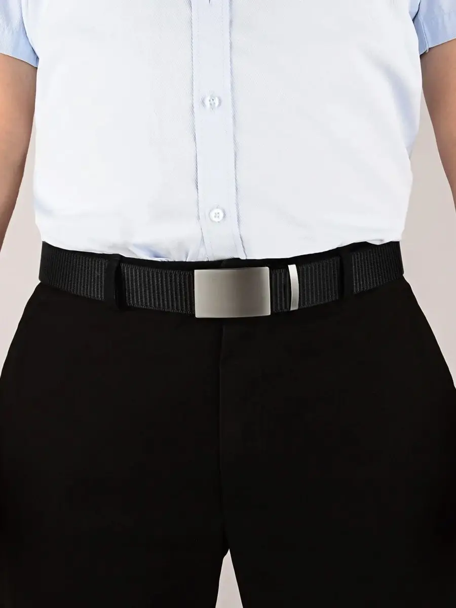 Übergröße bis 67 Zoll / 170 cm Geflochtener Golfgürtel Wendegürtel Dehnbarer Gewebter Gürtel – Detail 6